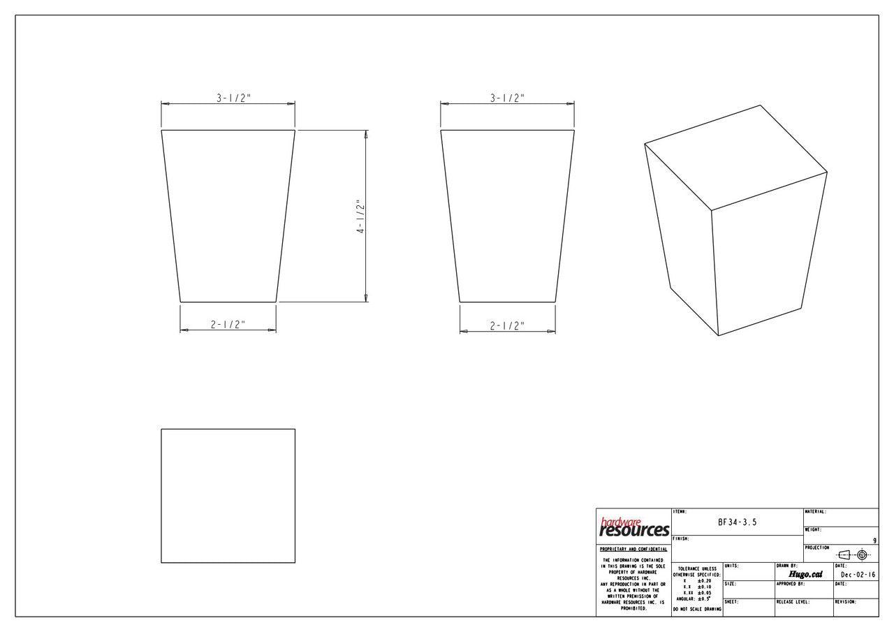 Specification Drawing