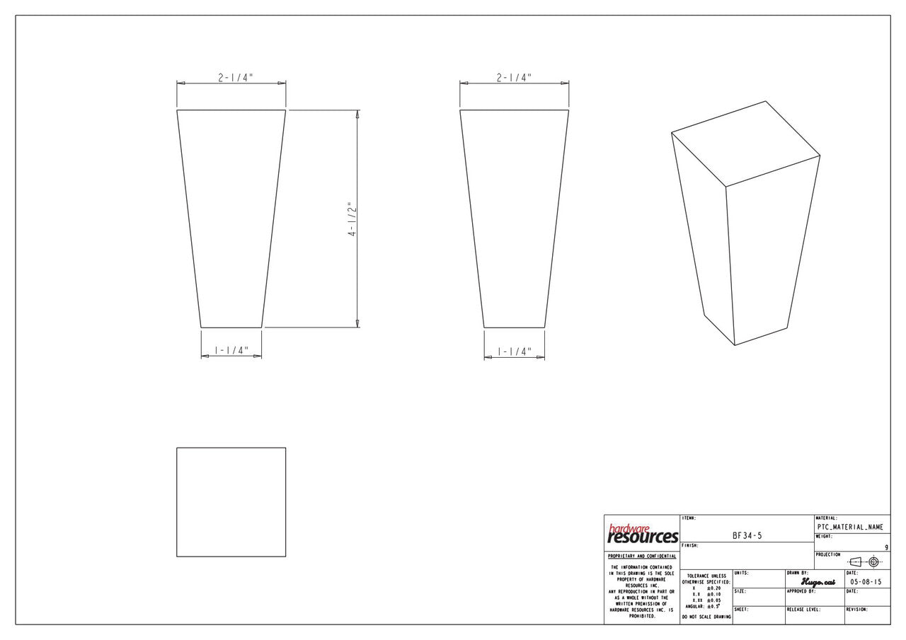 Specification Drawing