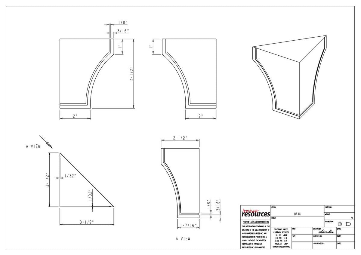 Specification Drawing