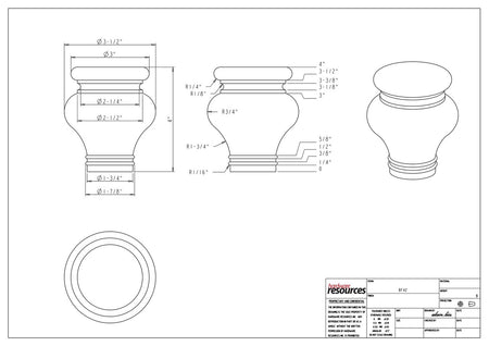 Specification Drawing