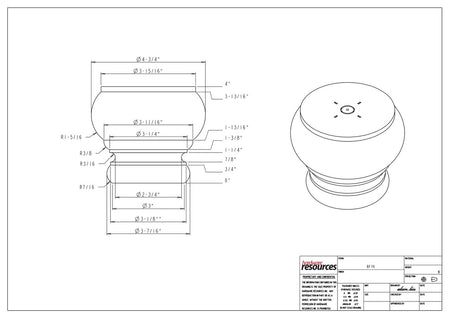 Specification Drawing