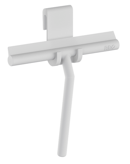 Smedbo BG1310: Beslagsboden Shower Squeegee w/Hook - Grey