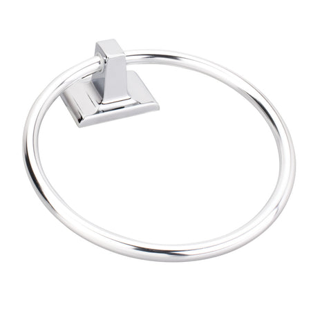 Elements BHE1-06PC: 6-1/2" Bridgeport Round Towel Ring - Polished Chrome