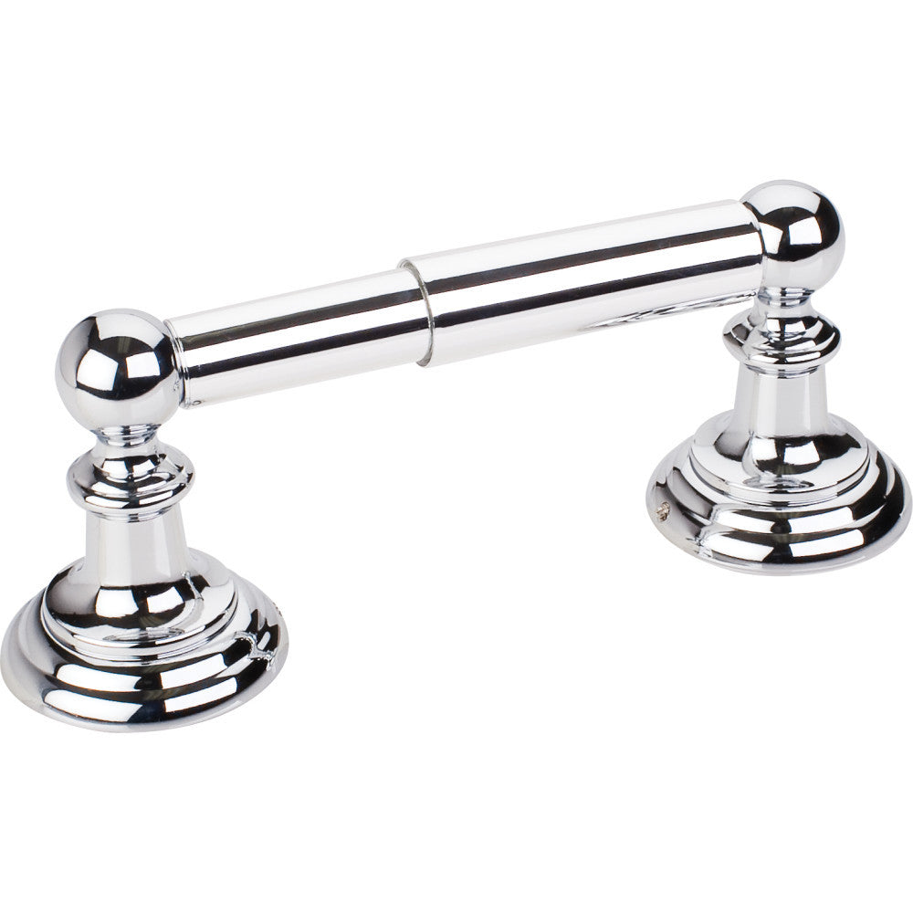 Elements BHE5-01PC: 6-1/2" cc Fairview  Tissue Roll Holder - Polished Chrome