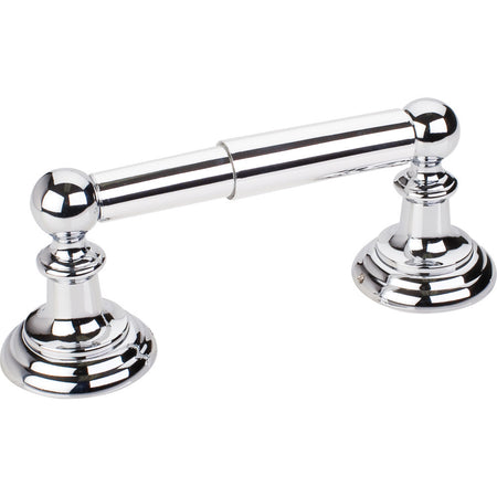 Elements BHE5-01PC: 6-1/2" cc Fairview  Tissue Roll Holder - Polished Chrome