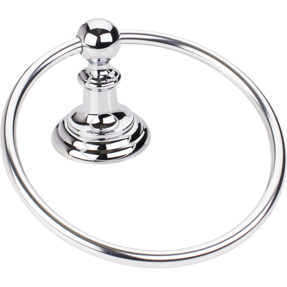 Elements BHE5-06PC: 2-1/2" Fairview  Towel Ring - Polished Chrome