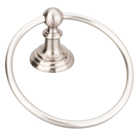 Elements BHE5-06SN: 2-1/2" Fairview  Towel Ring - Satin Nickel