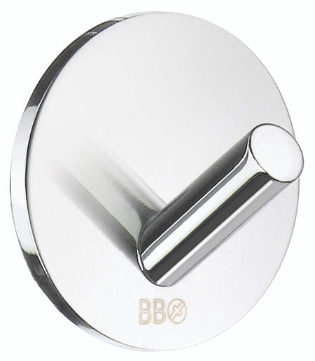 Smedbo BK1080/4: Beslagsboden Single Mini Wall Hook (4 pack) - Polished Stainless Steel