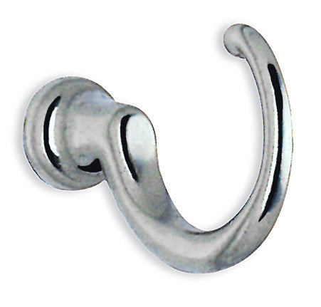 Smedbo BK233: 1-5/8" Beslagsboden Single Wall Hook - Polished Chrome