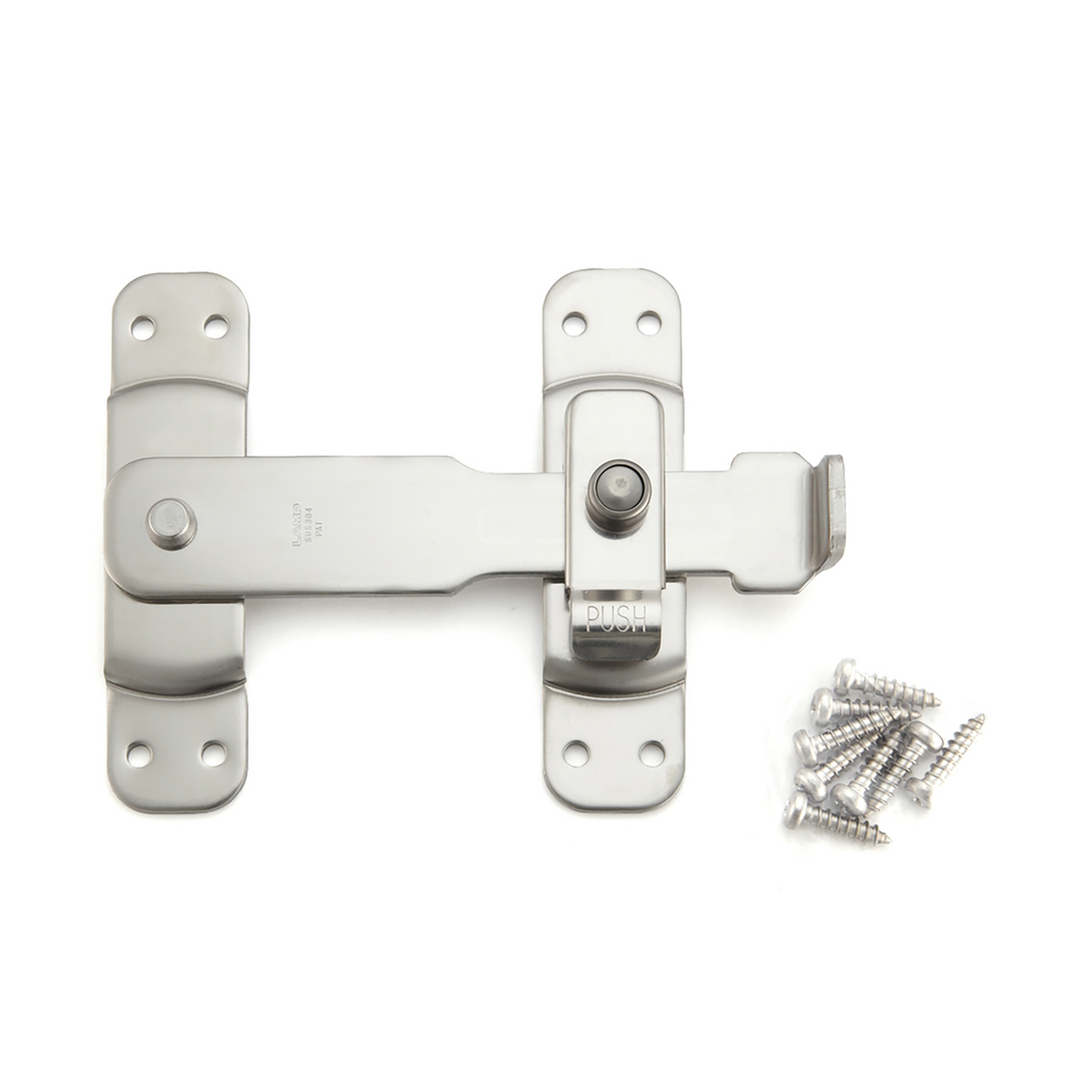 Sugatsune BLL-150: 155mm Spring-Loaded Bar Latch - Polished Stainless Steel