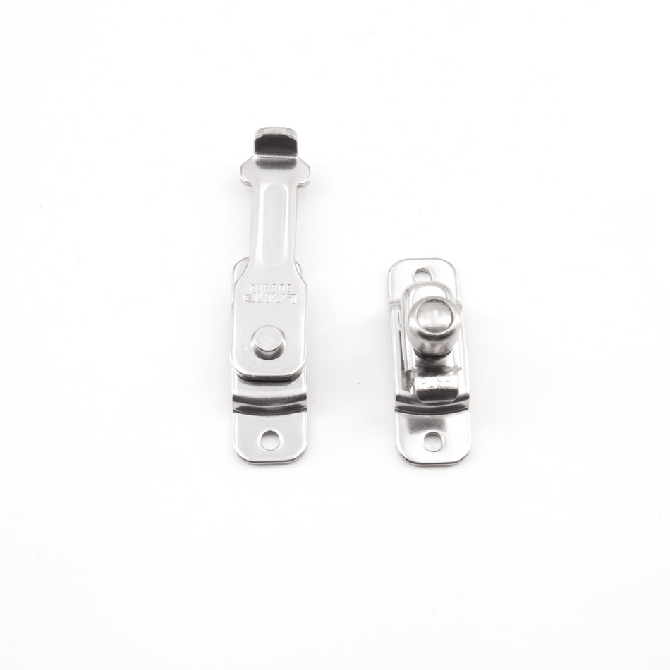 Sugatsune BLL-45: 48mm Spring-Loaded Bar Latch - Polished Stainless Steel