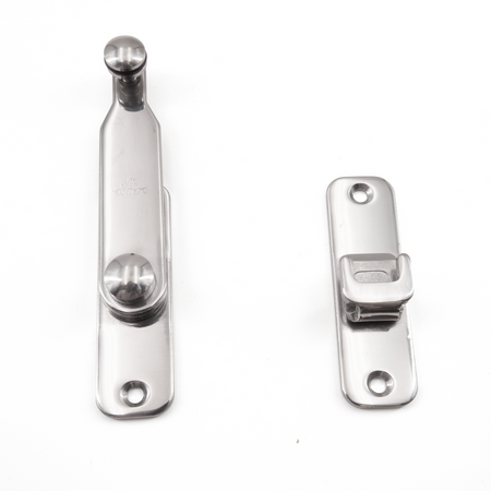 Sugatsune BLT-100: 100mm Bar Latch - Polished Stainless Steel