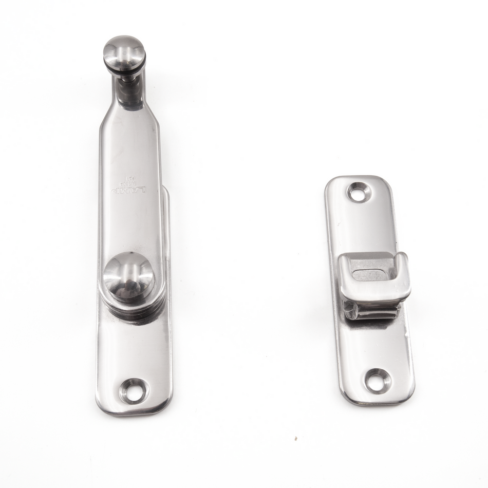 Sugatsune BLT-100: 100mm Bar Latch - Polished Stainless Steel