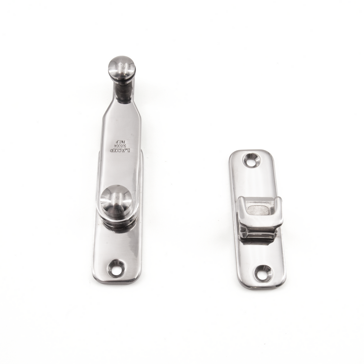 Sugatsune BLT-80: 80mm Bar Latch - Polished Stainless Steel