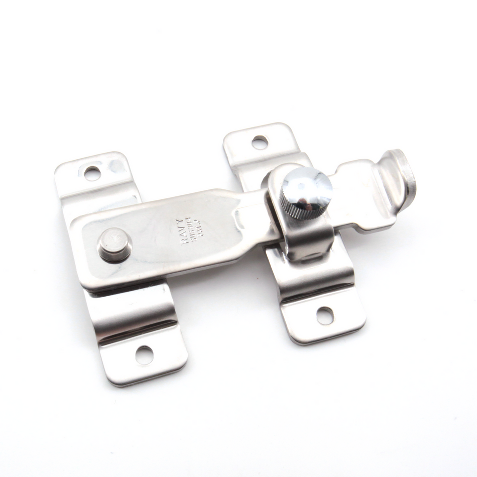 Sugatsune BL-100: 100mm Bar Latch - Polished Stainless Steel