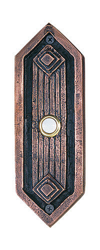Hawk Hill BP11CC:  Mission Door Bell - Charcoal