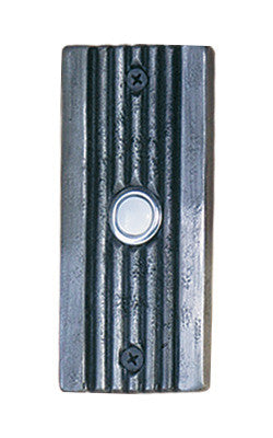 Hawk Hill BP15BI:  Ribs Door Bell - Black Iron