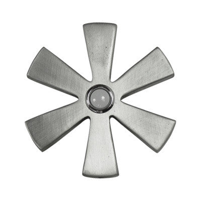 Hawk Hill BP21AP:  Star Door Bell - Polished Pewter