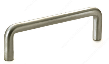 Richelieu BP2288160195: 160mm cc Castleton Wire Cabinet Pull - Brushed Nickel