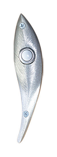 Hawk Hill BP30VP:  Leaf Door Bell - Vintage Pewter