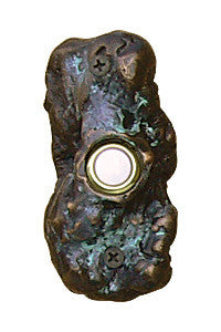 Hawk Hill BP39SP:  Burl Door Bell - Satin Pewter