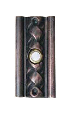 Hawk Hill BP52VP:  Weave Door Bell - Vintage Pewter