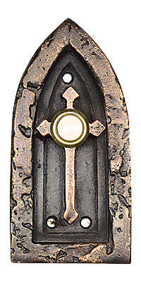 Hawk Hill BP54BL:  Cathedral Door Bell - Black