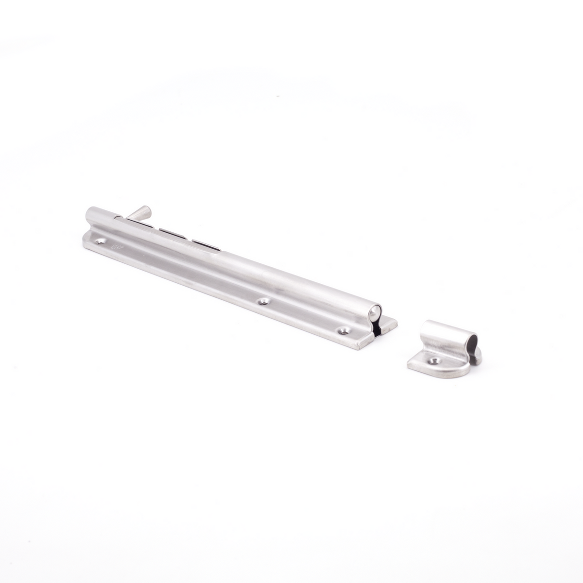 Sugatsune BSS3-240: 240mm Long-throw Spring-Loaded Barrel Bolt - Stainless Steel