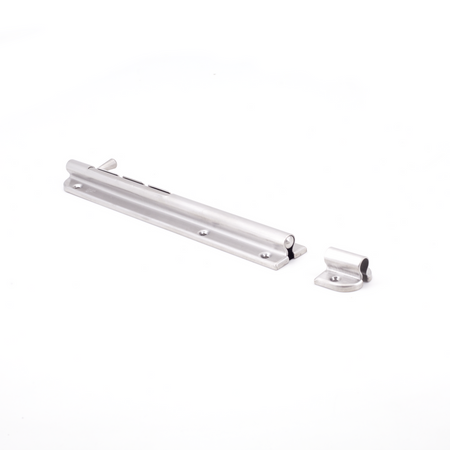 Sugatsune BSS3-240: 240mm Long-throw Spring-Loaded Barrel Bolt - Stainless Steel