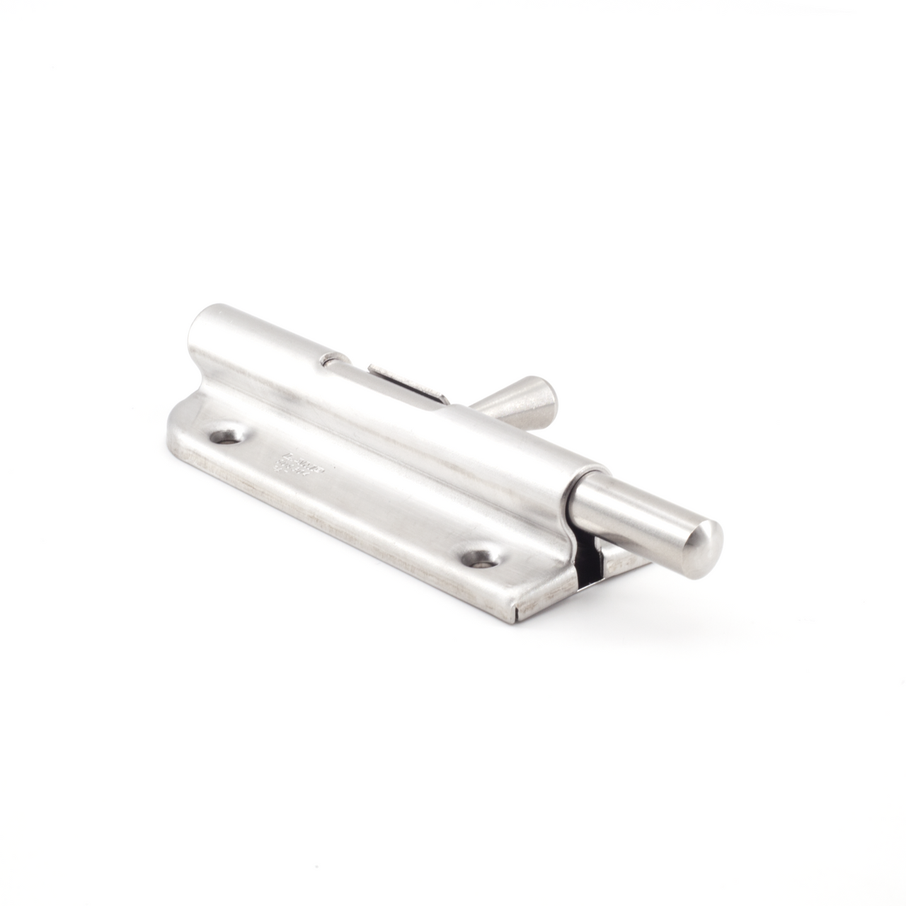 Sugatsune BSS-90: 90mm Spring-Loaded Barrel Bolt - Satin Stainless Steel