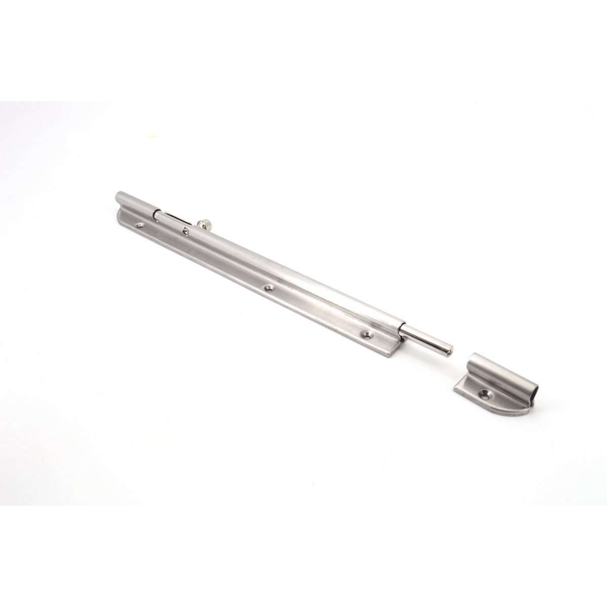 Sugatsune BS-240: 240mm Slide Barrel Bolt -Satin Stainless Steel