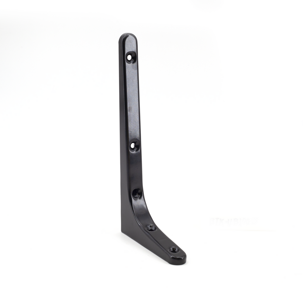 Sugatsune BTK-UB100B: 100 x 199mm Compact Shelf Bracket - Black