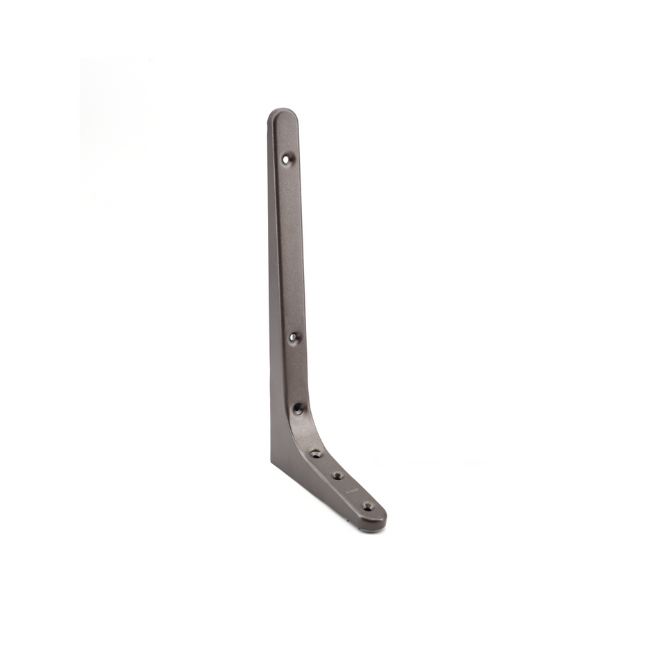 Sugatsune BTK-UB120UM: 120 x 239mm Compact Shelf Bracket - Umber