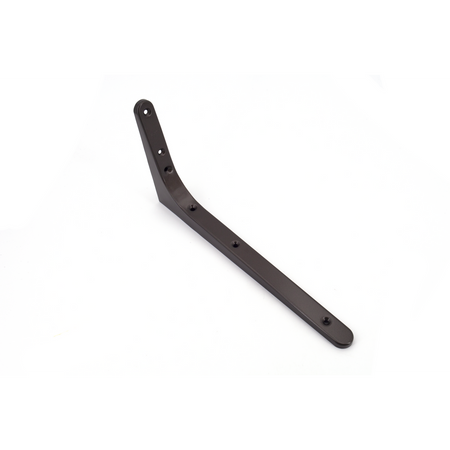 Sugatsune BTK-UB160UM: 160 x 318mm Compact Shelf Bracket - Umber