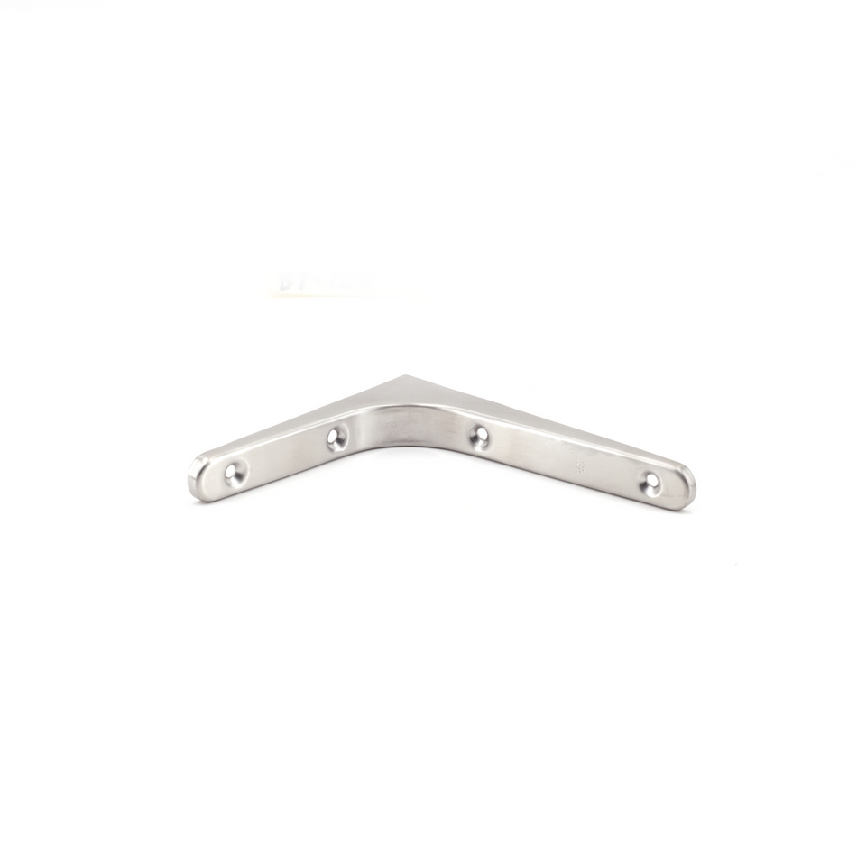 Sugatsune BT-120: 120mm Shelf Bracket - Satin Stainless Steel