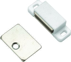 Hickory P109-W: 1-7/16" cc Super Magnetic Catch - White