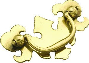 Hickory P8258-LP: 2" cc Manor House Bail Cabinet Pull - Lancaster Hand Polished