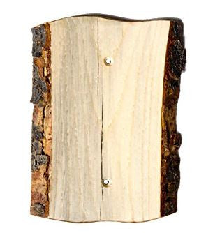 Sierra Lifestyles 682758: Rustic Single Blank Switchplate - Blued Pine