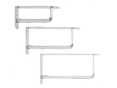 Sugatsune BY-500: 500mm Reinforced Support bracket - Mirror Stainless Steel
