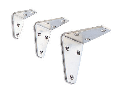 Sugatsune SV-40/S: 40mm Angle Bracket - Satin Stainless Steel