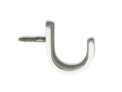 Sugatsune CH-L: 30mm Single Wall Hook - Mirror Stainless Steel
