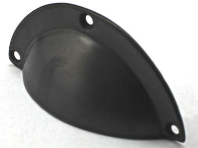 Cal Crystal C1700-US10B: 98mm Plain Bin Cabinet Pull - Bronze