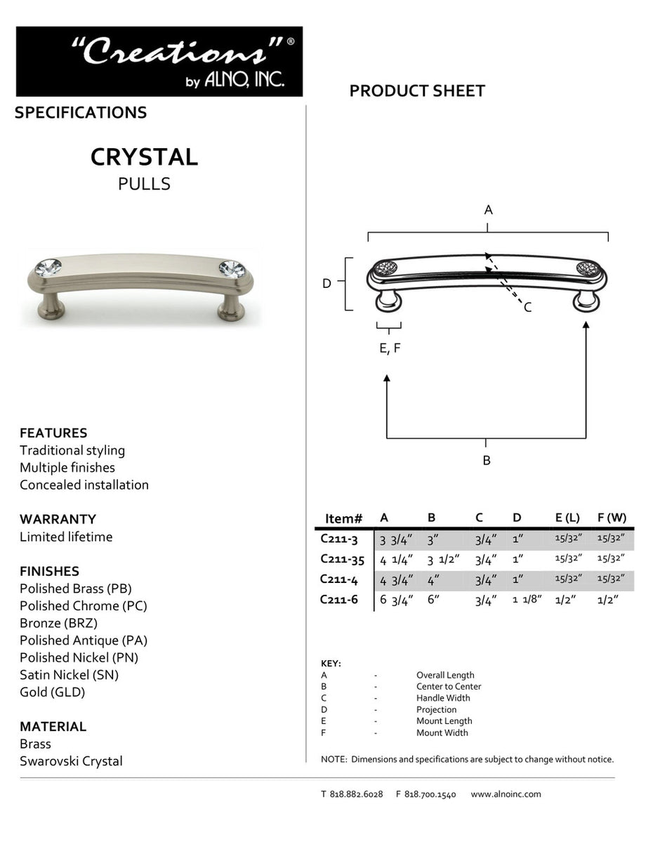 Specificaton Sheet
