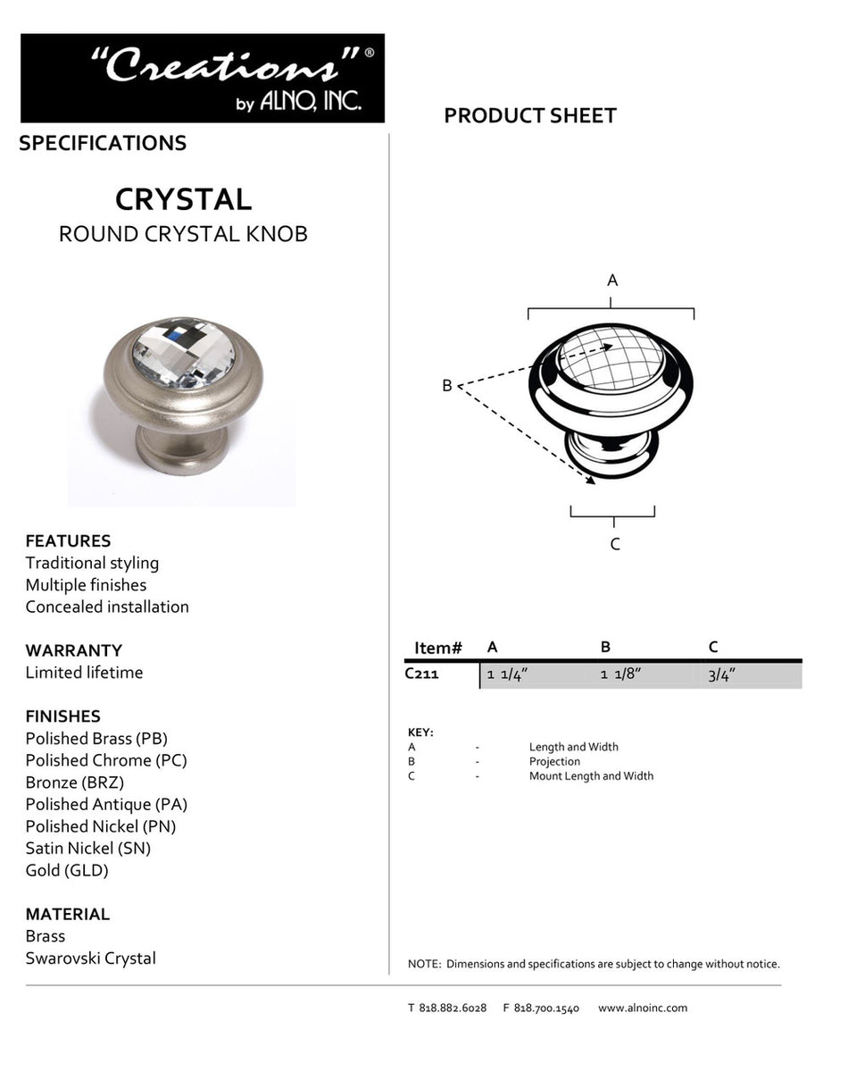 Specificaton Sheet