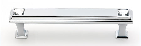 Alno C213-4-PC: 4" cc Swarovski Crystal Cabinet Pull - Polished Chrome