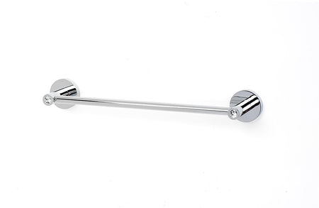 Alno C8320-12-PC: 12" cc Swarovski Crystal Towel Bar - Polished Chrome