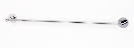 Alno C8320-24-PC: 24" cc Swarovski Crystal Towel Bar - Polished Chrome