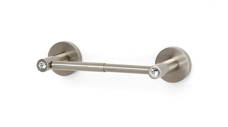 Alno C8360-SN: Swarovski Crystal Tissue Holder - Satin Nickel