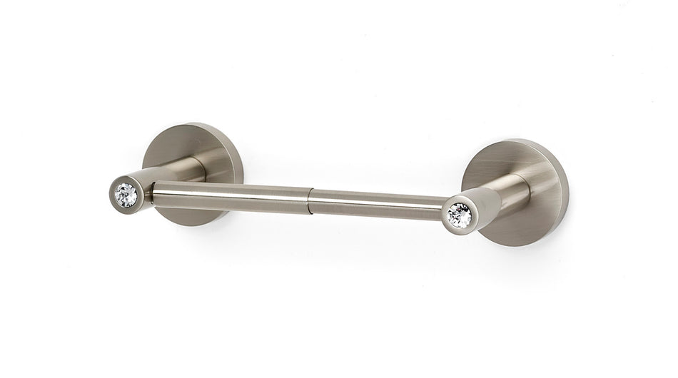 Alno C8360-SN: Swarovski Crystal Tissue Holder - Satin Nickel