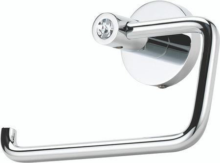 Alno C8366-SN: Swarovski Single Post Tissue Holder - Satin Nickel
